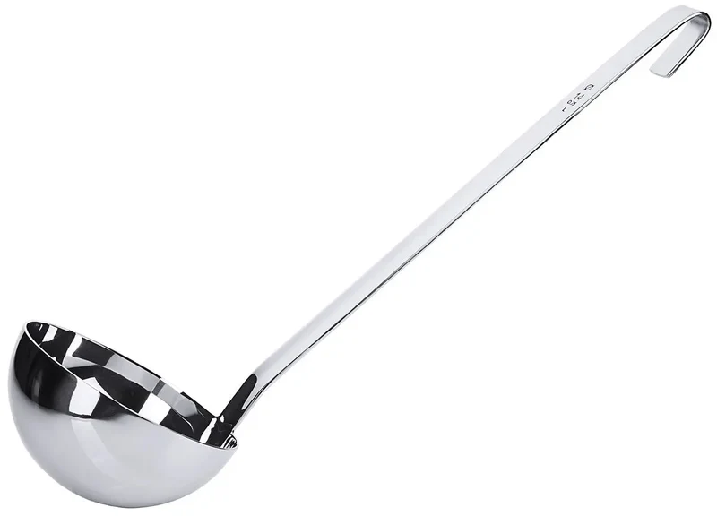 Edelstahl Schöpfkelle 14 cm Stiellänge: 41 cm