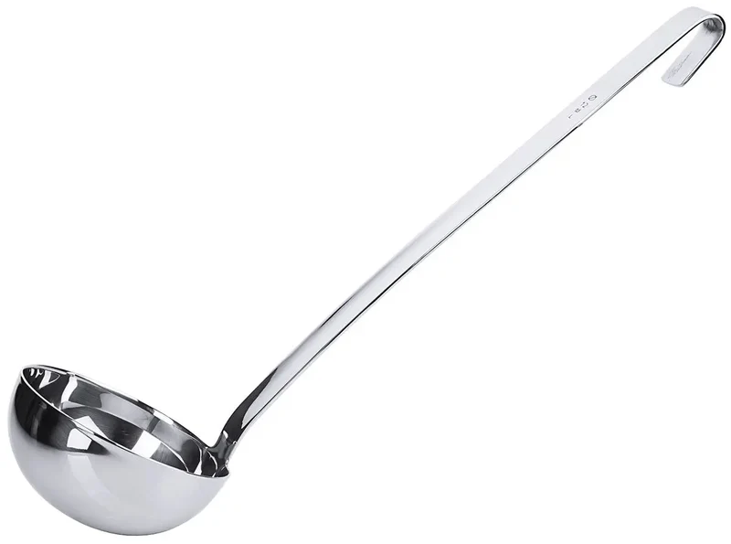 Edelstahl Schöpfkelle 12 cm Stiellänge: 40 cm