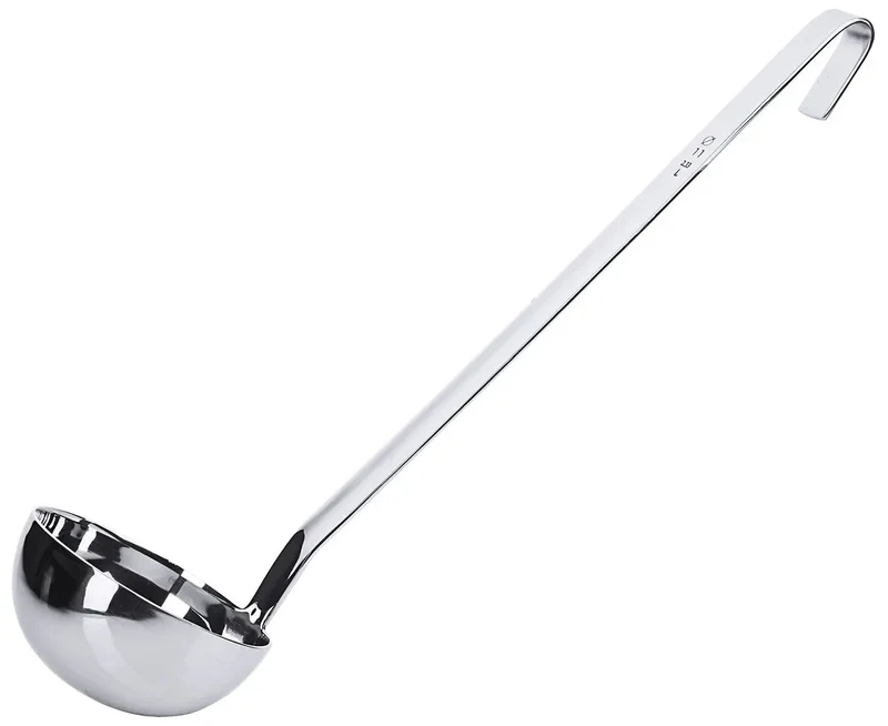 Edelstahl Schöpfkelle 11 cm Stiellänge: 38 cm