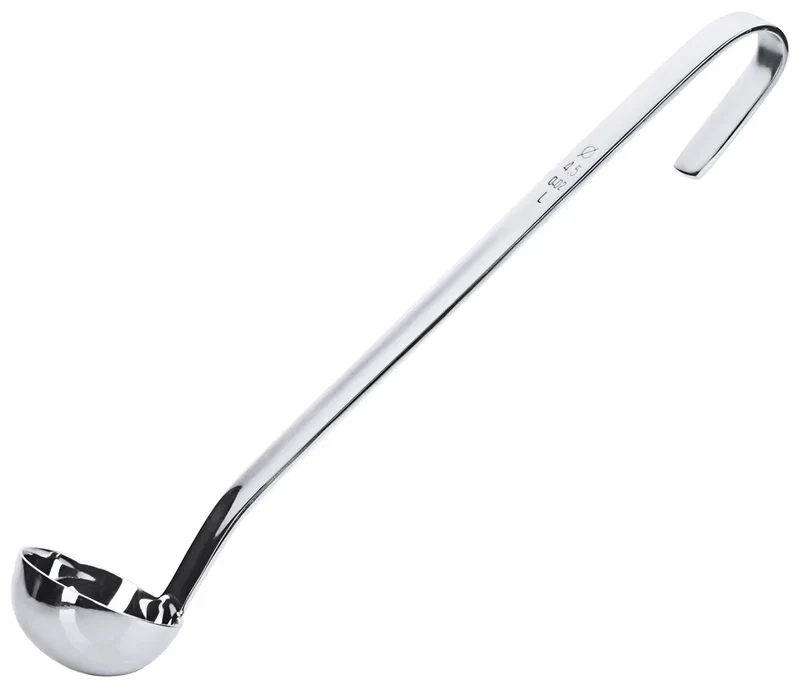 Edelstahl Schöpfkelle 4,5 cm Stiellänge: 22 cm