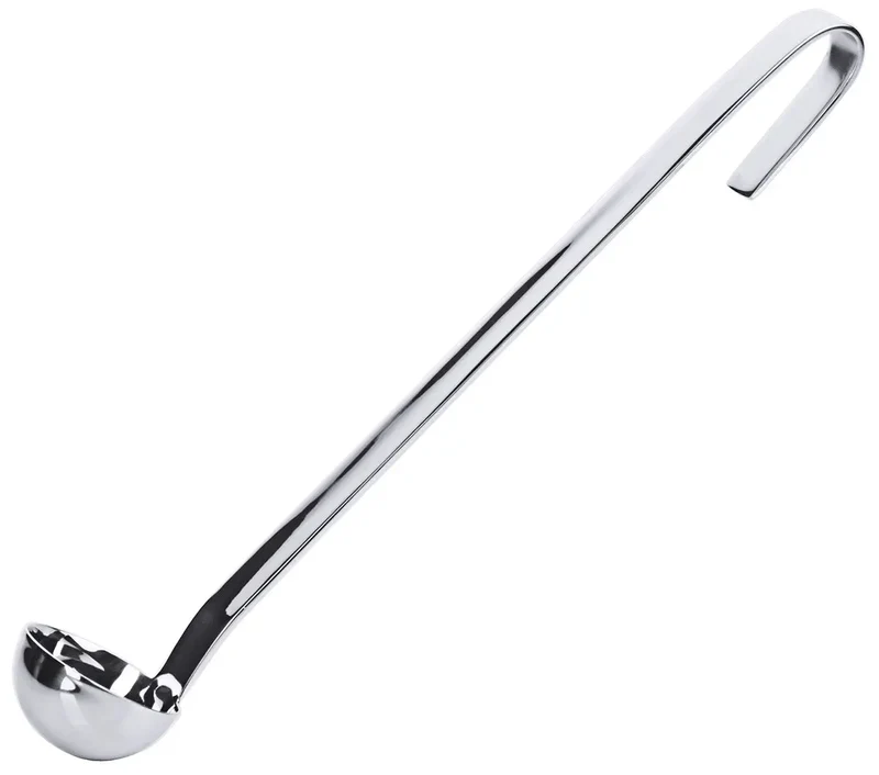 Edelstahl Schöpfkelle 4 cm Stiellänge: 19,5 cm