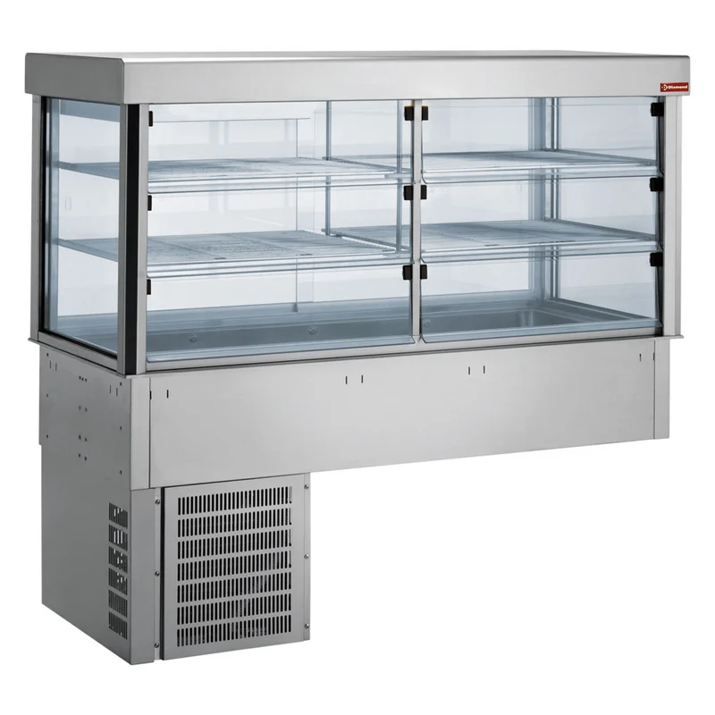 Element Kühlvitrine auf Kühlwanne 4 GN 1/1 - IN/RCTV15-R2