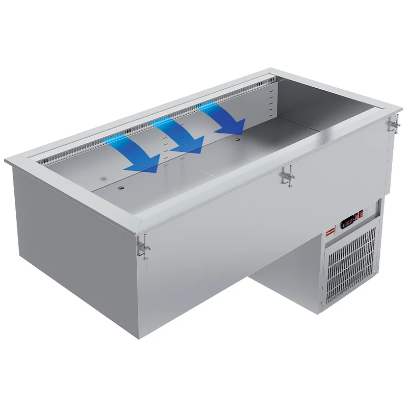 Element Kühlwanne, belüftet, 2x GN 1/1 - IN/RCX08-R9V