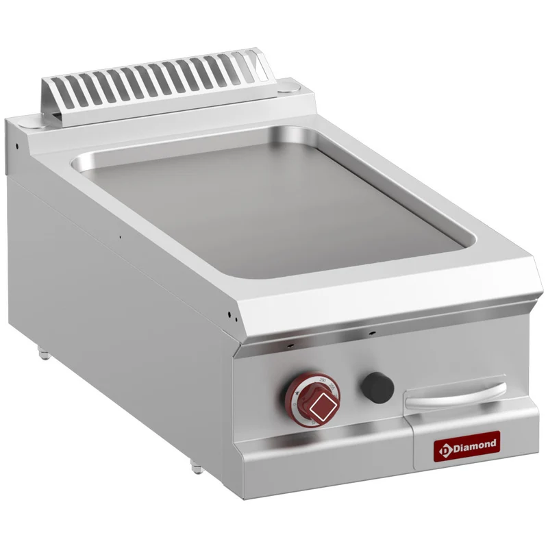 Gas-Grillplatte, glatt, Modul 1/2 -Top- - G7/PL4T-N