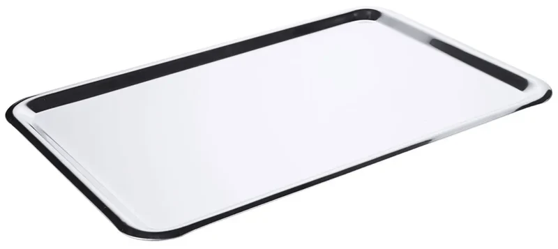 Edelstahl Auslagetablett 36 cm
