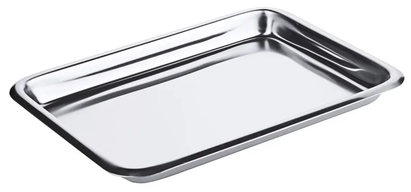 Edelstahl Auslagetablett 21,5 cm