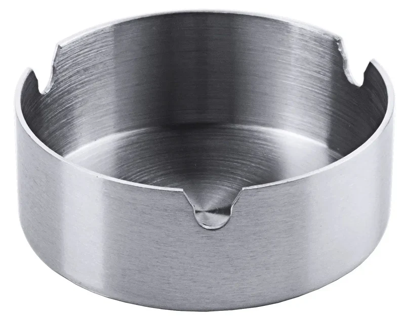 Edelstahl Aschenbecher 8 cm ( 1 Stück )