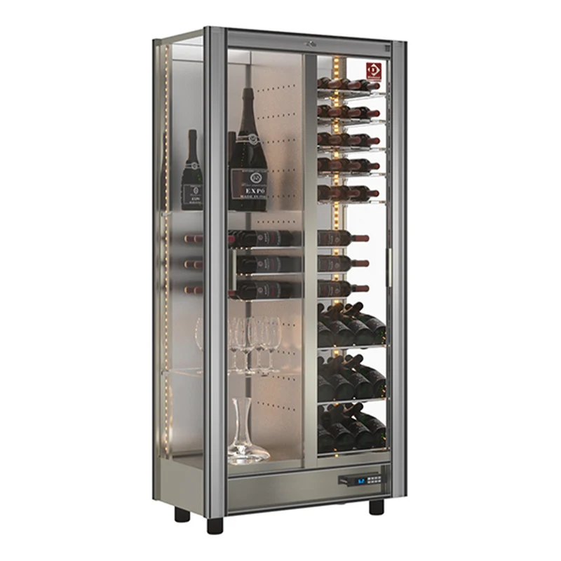 Weinkühlvitrine Lt. 530 - anpassbar - GVV-4-R2