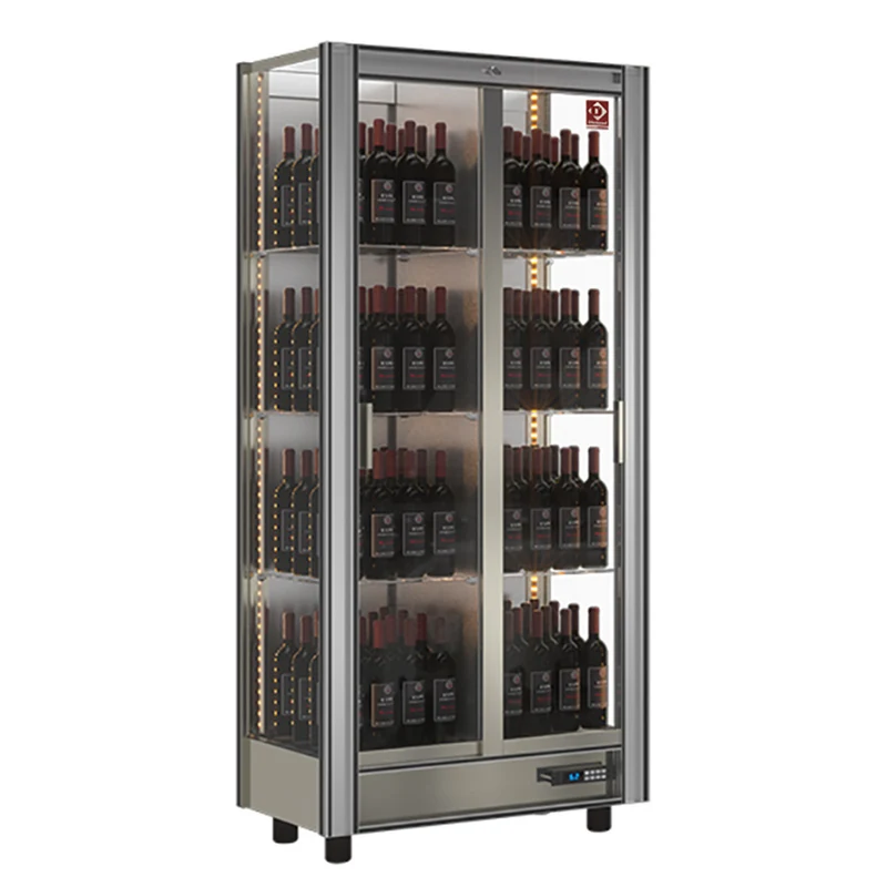 Weinkühlvitrine Lt. 530 - anpassbar - GVV-3-R2