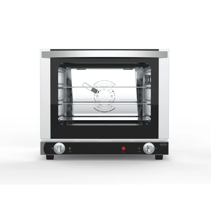 Elektro Konvektionsofen mit Beschwadung 4x 430x325 mm – 55 L Gastro-Heißluftofen