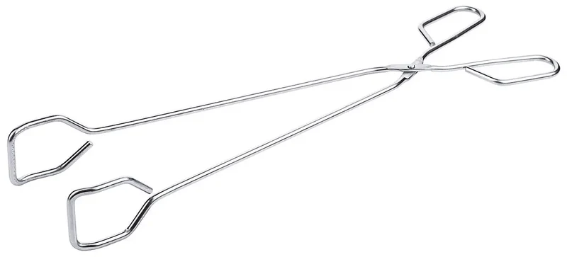 Edelstahl Grillzange 38 cm aus 18/10