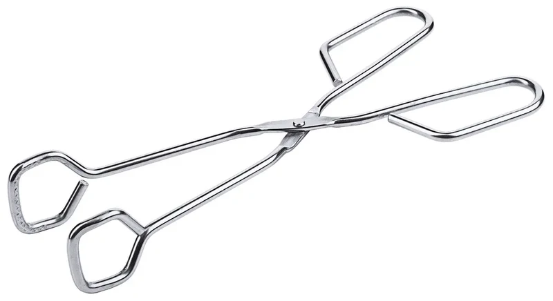 Edelstahl Grillzange 23 cm aus 18/10
