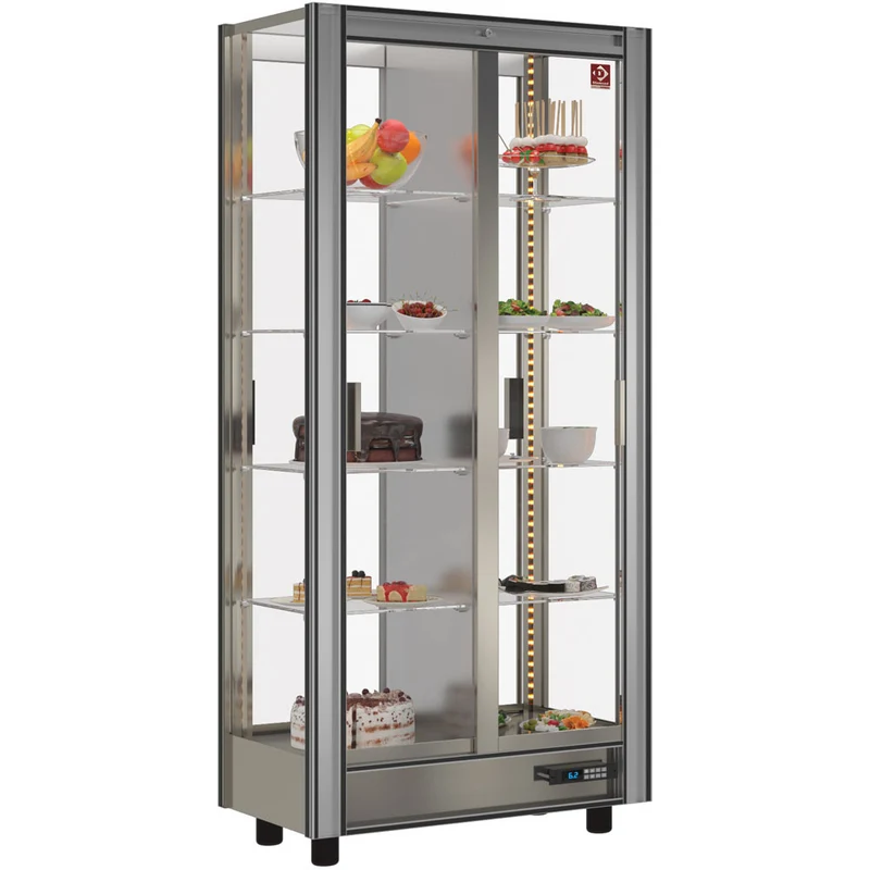 Gastronomie Kühlvitrine Lt. 530 - durchgehend - anpassbar - GGN-1/TR-R2