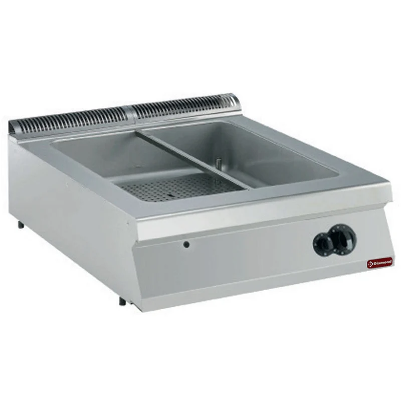 Gas Bain-Marie 8 GN 1/3 h150 mm -TOP- - G22/BM8T-N