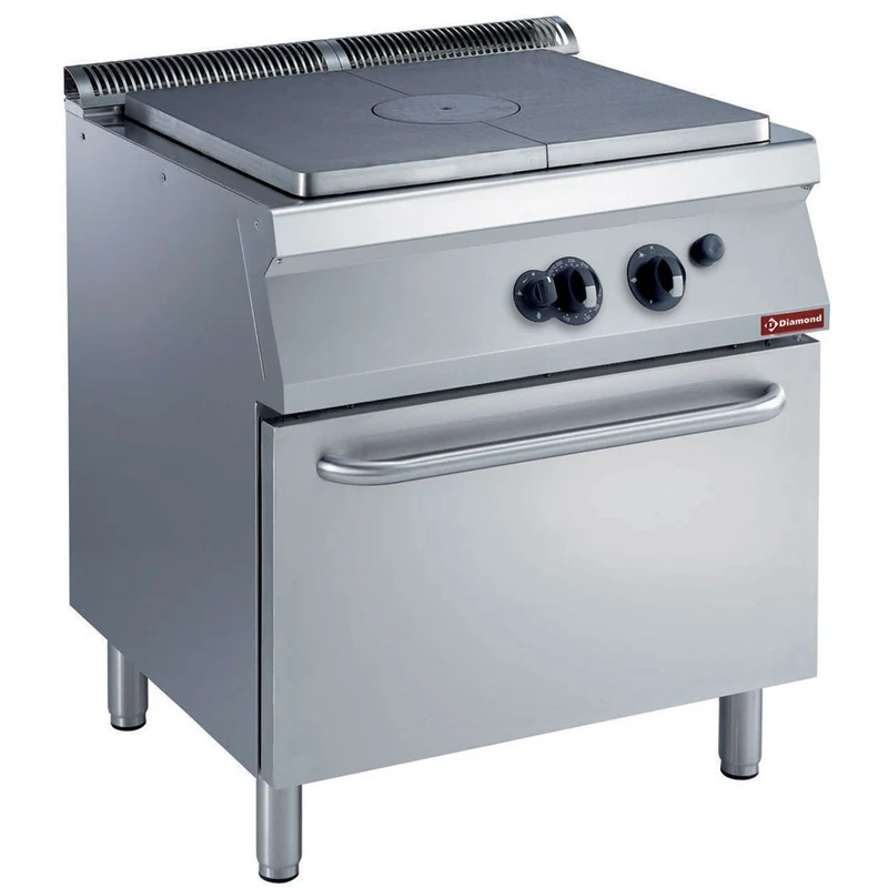Glühplatte, Gasbackofen GN 2/1 - G17/TF8-N