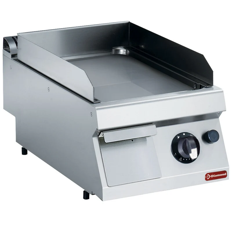 Gas Grillplatte glatt aus Hartchrom -TOP- - G17/PLCD4T-N