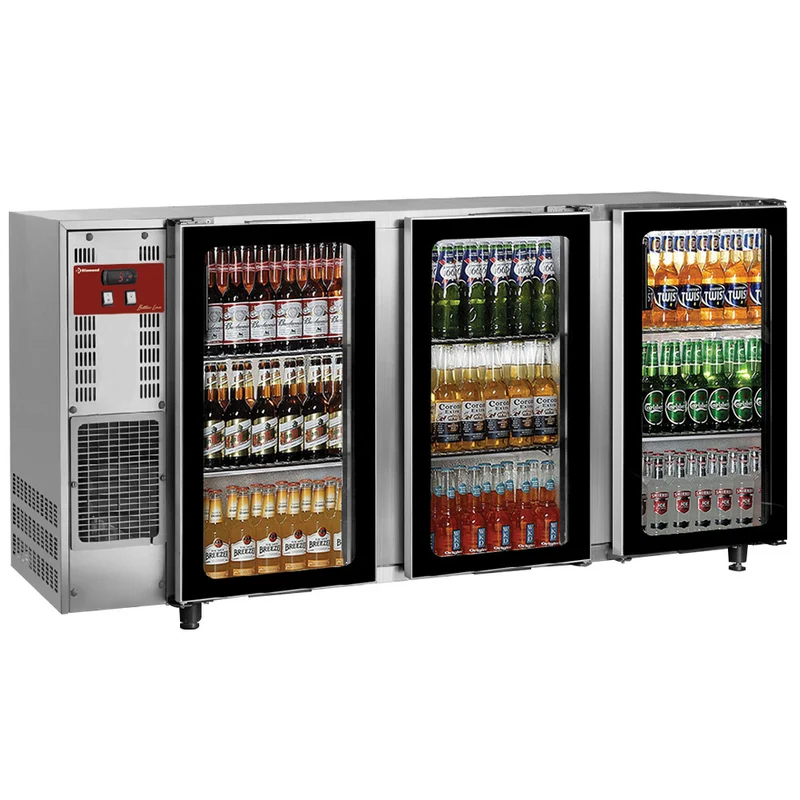 Flaschenkühlschrank, 3 Glastüren, 579 Liter - TAVX/3G-R2