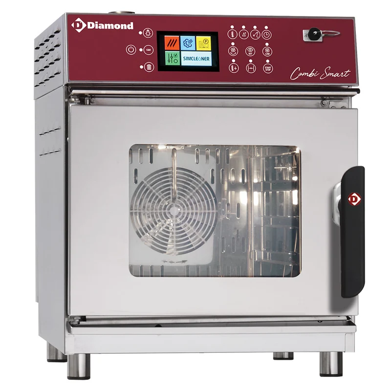 Elektro Ofen Dampf/Konvektion 4x GN2/3 Touch Screen + Auto-Cleaning - FVS-423/TS