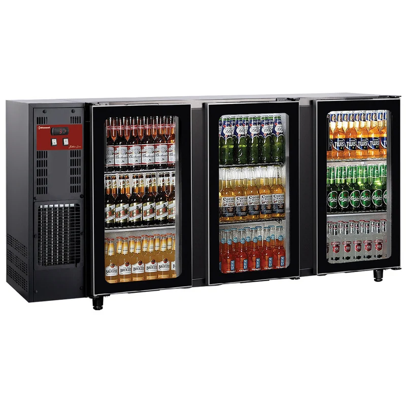 Flaschenkühlschrank 3 Glastüren, 579 Liter - TAVT/3G-R2