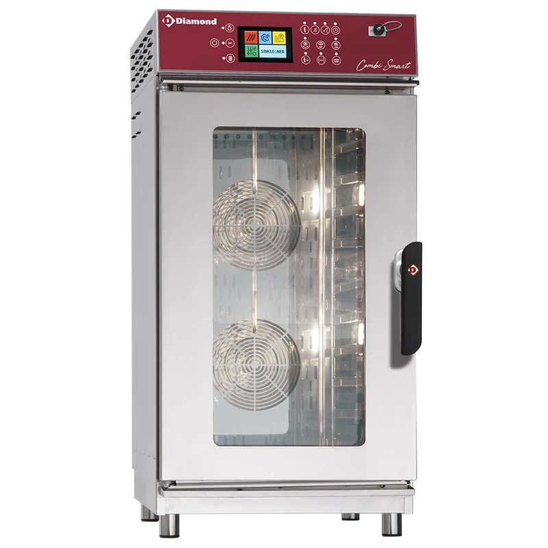 Elektro Ofen Dampf/Konvektion 11x GN1/1 Touch Screen + Auto-Cleaning - FVS-1111/TS