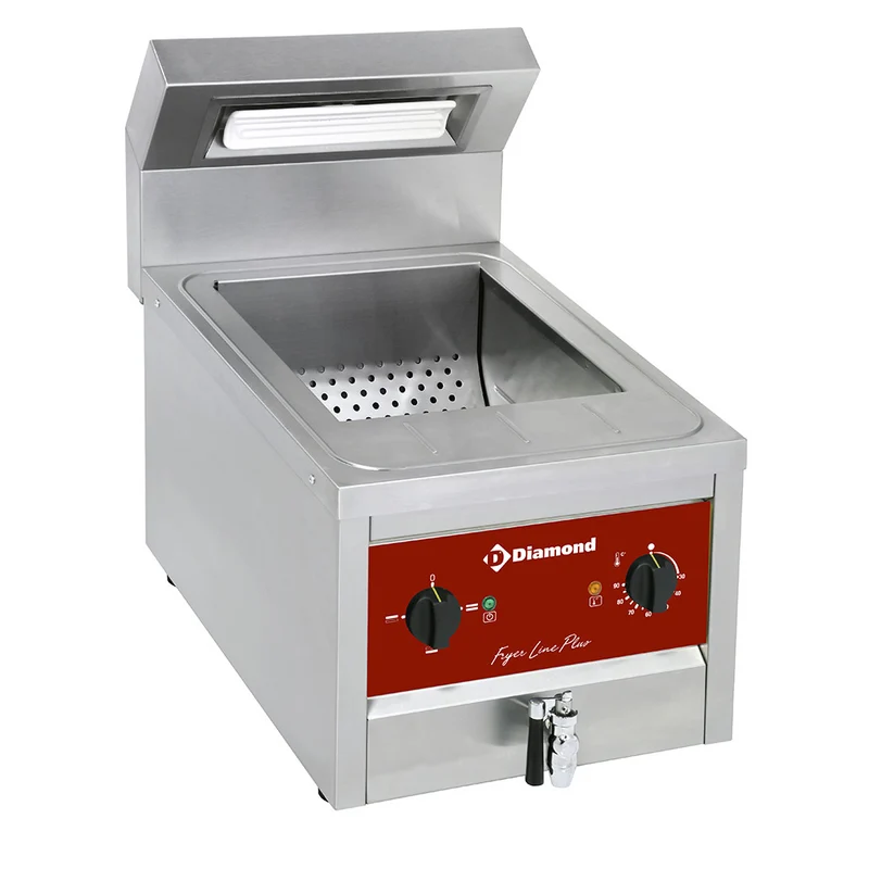 Elektro-Salzbecken für Pommes Frites Kapazität 12Lit. -TOP- - FSM-WP