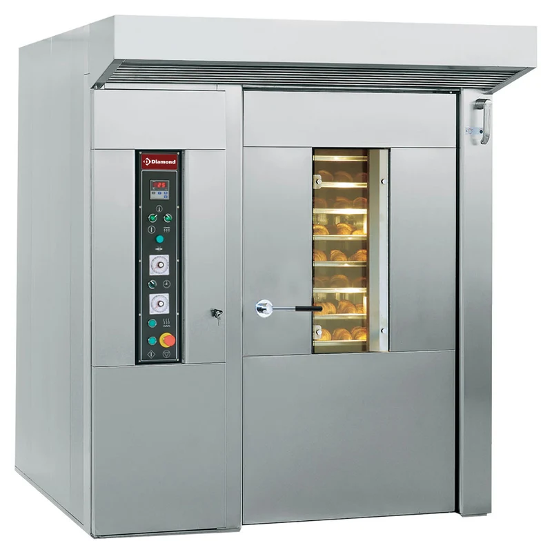 Konvektionsofen für Bäckerei und Konditorei, rotierend, 15 oder 18 Ebenen (600 x 800 mm) - FRM/5E-F