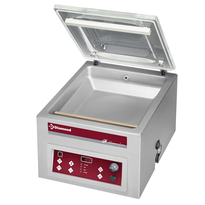 Vakuum-Maschine, Kammer 350x370xh150 mm - 16 m3/h - TA-85/S