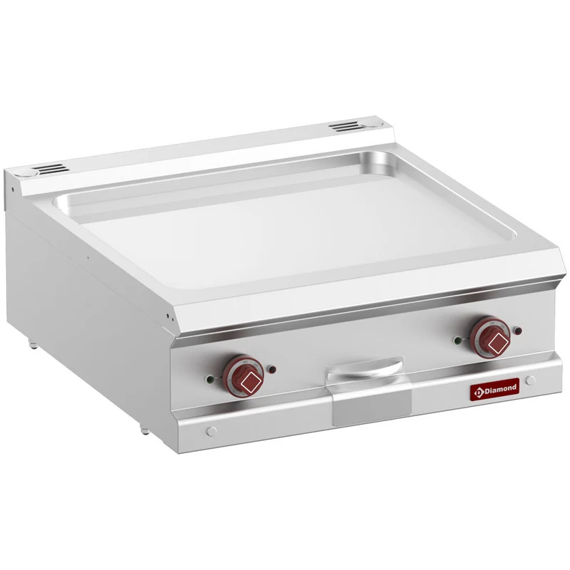 Elektro-Grillplatte, glatt, hartverchromt, Mod. 1/1 -Top- - E7/PLCD7T-N