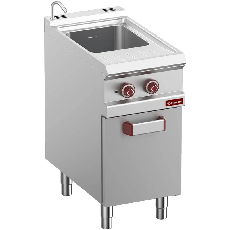 Elektro-Nudelkocher, 1 Becken, 26 Lt. (s/Körbe) auf Unterbau - E7/CPA4-N
