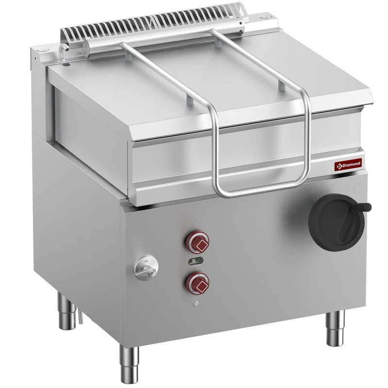 Elektrische Kippbratpfanne, Edelstahlbecken, 60 Liter - E7/BRI8-N