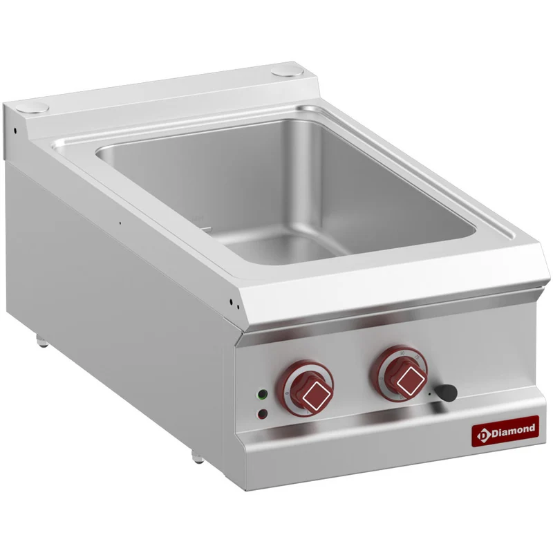 Elektro Bain-Marie GN 1/1, 150 mm tief -Top- - E7/BM4T-N