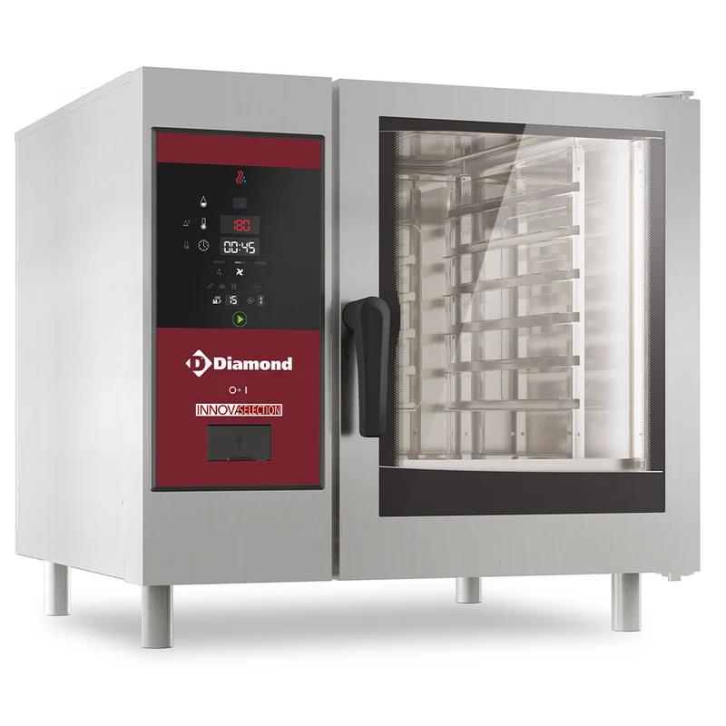 Kombidämpfer mit Direkteinspritzung und Konfektionsöfen - SDE/XC-06-230V/3-