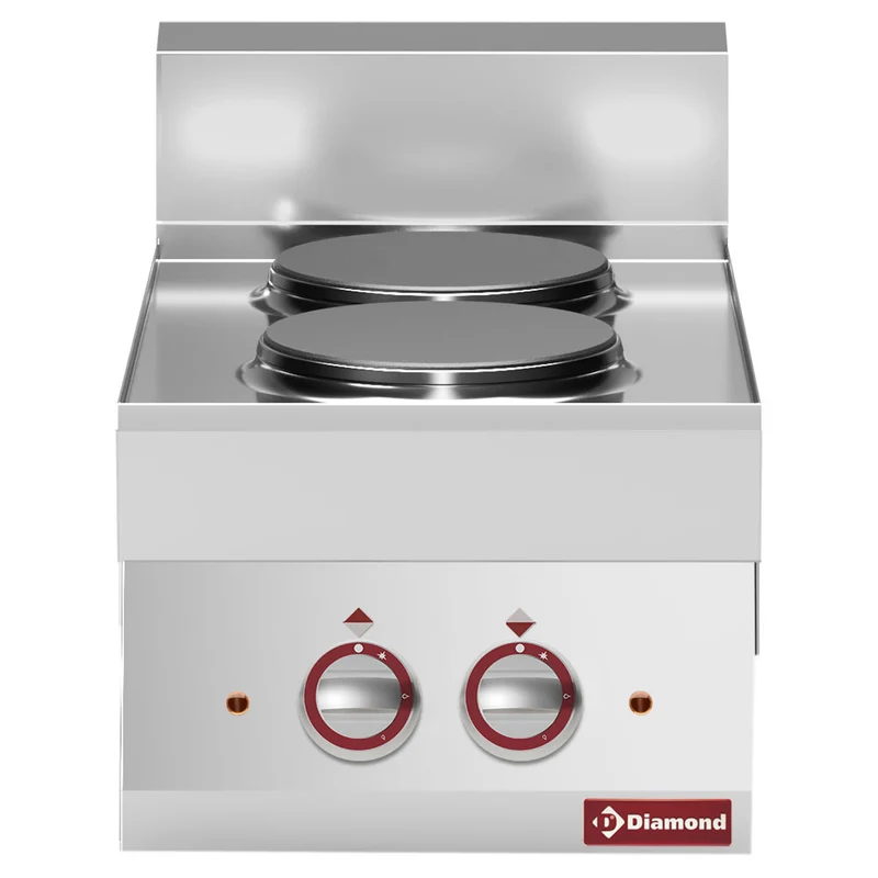 Elektroherd 2 Platten -Top- - E65/2P4T-N