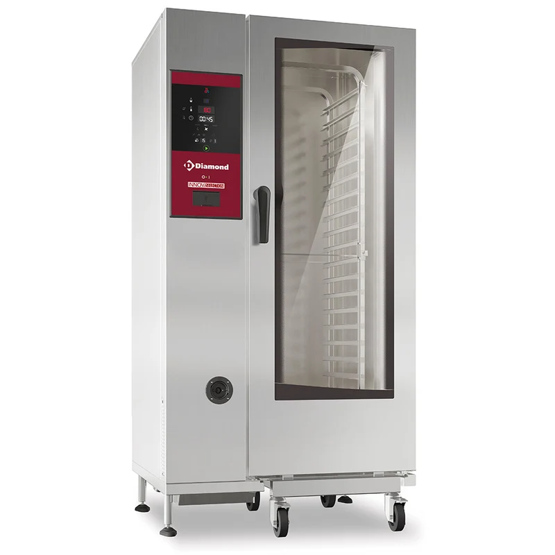 Kombidämpfer mit Boiler & Konvektion 20x GN1/1 + Reinigung - SBGS/XC-20