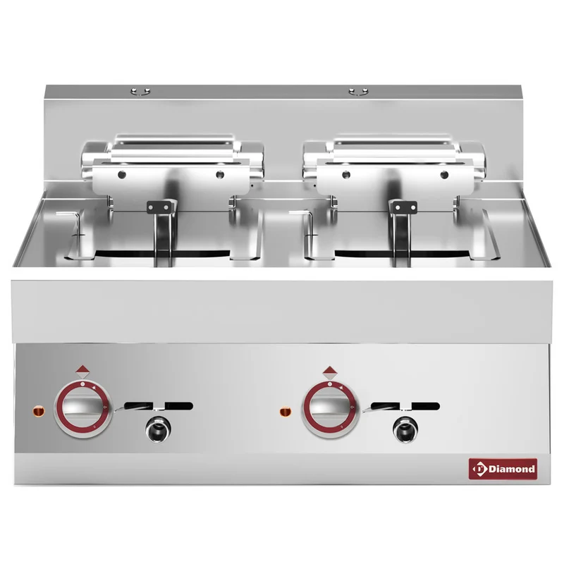 Elektro Friteuse, S-Powerful, 2 x 10 Liter -Top- - E65/F20-7T-9_9KW-N
