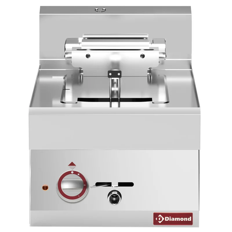 Elektro Friteuse 1 Becken 10 Liter -Top- - E65/F10-4T-N