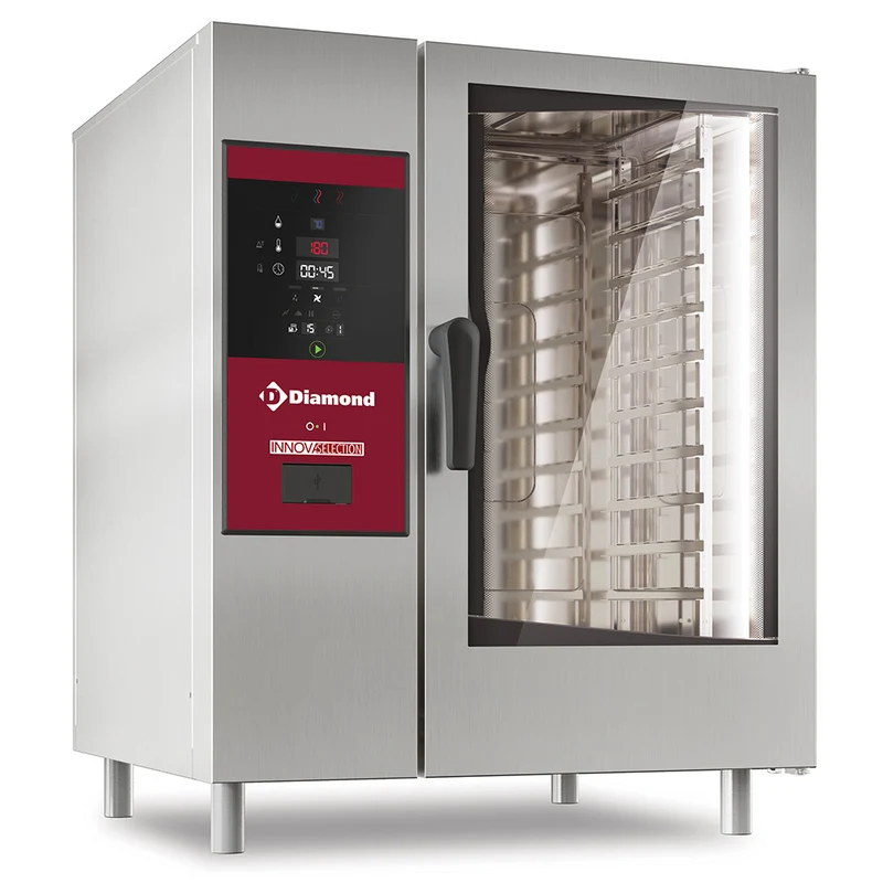 Kombidämpfer mit Boiler & Konvektion 10x GN 1/1+ Reinung - SBES/XC-10