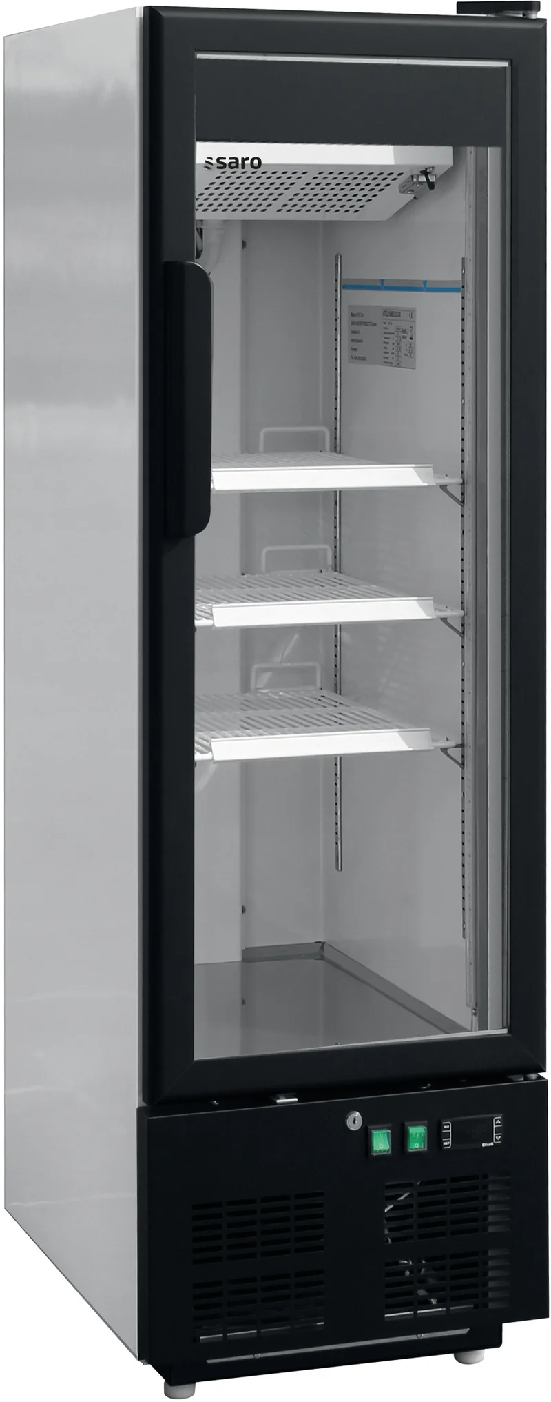 Saro Tiefkühlschrank mit Glastür, Modell EK 199