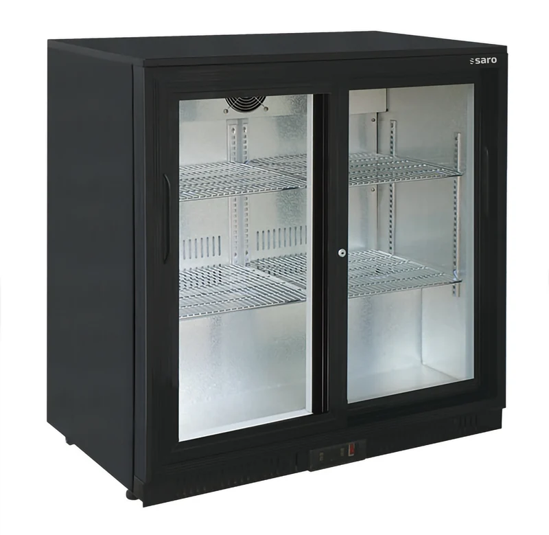 Saro Barkühlschrank mit 2 Schiebetüren, Modell BC 198 SD