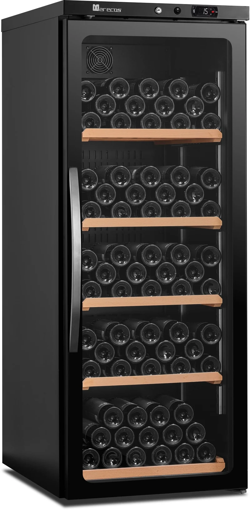 Saro Weinkühlschrank mit Glastür, Modell CV 350 PV