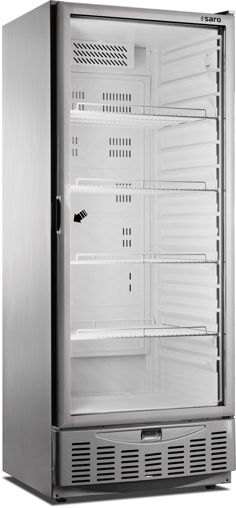 Saro Kühlschrank mit Glastür, Modell MM5 A PV