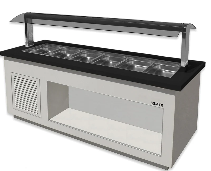 Saro Salatbar für 6x 1/1 GN, Modell PREMIUM LINE SB-K230 weiß