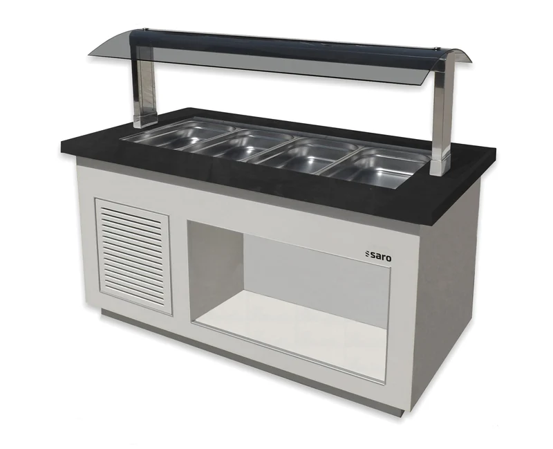 Saro Salatbar für 4x 1/1 GN, Modell PREMIUM LINE SB-K170 weiß