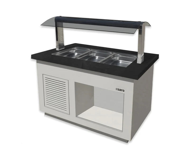 Saro Salatbar für 3x 1/1 GN, Modell PREMIUM LINE SB-K130 weiß