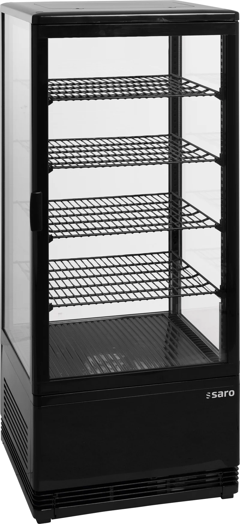 Saro Kühlvitrine 98 Liter, Modell SC 100 schwarz