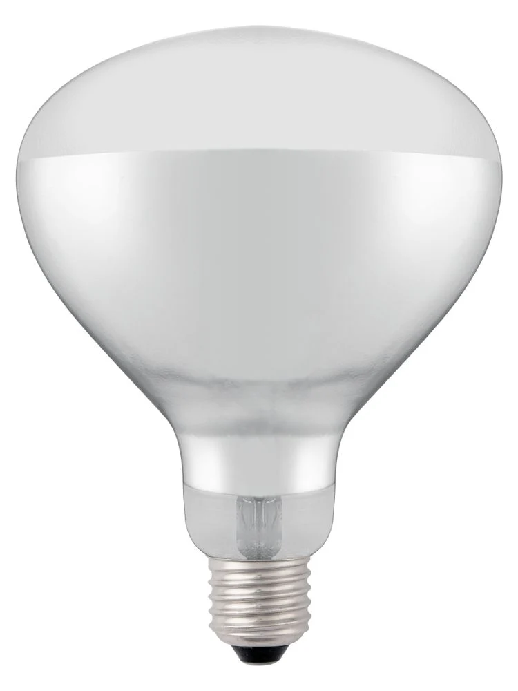 HENDI Infrarot-Wärmelampe – Weiß – 230 V / 250 W – Ø 125 × H 170 mm