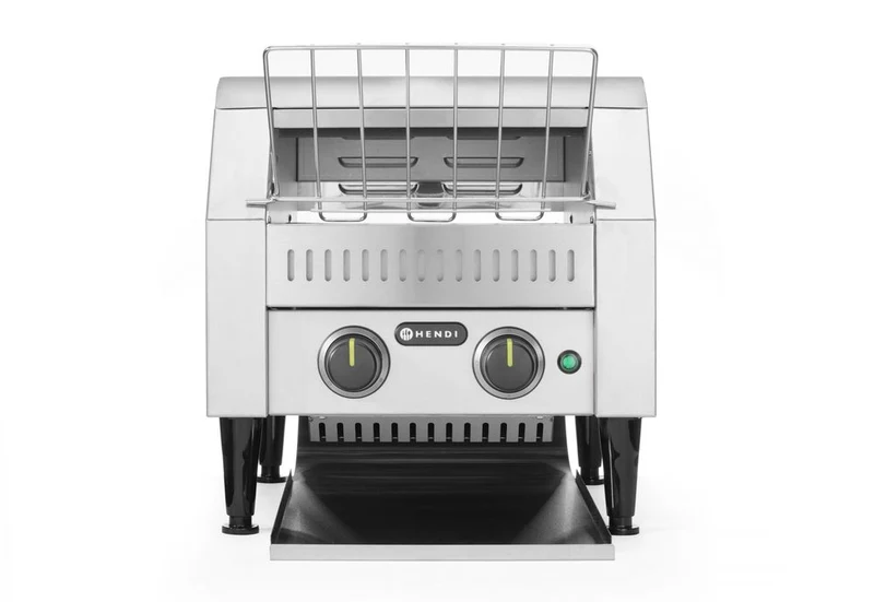 HENDI Durchlauftoaster – Silber – 230 V / 2240 W – 418 × 365 × 390 mm