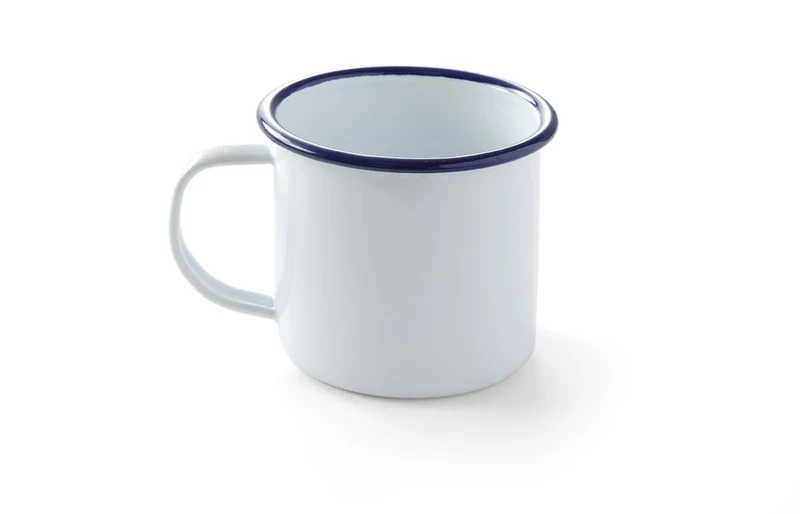 HENDI Tasse mit Henkel – 0,36 l – Ø 90 × H 80 mm