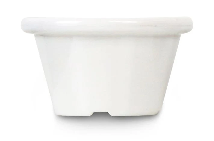 HENDI Auflaufförmchen – 0,045 l – Elfenbein – Ø 60 × H 35 mm – 12 Stück