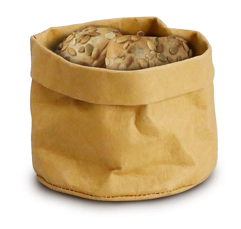 HENDI Brottasche aus Papier – Beige – 170 × 170 × 150 mm